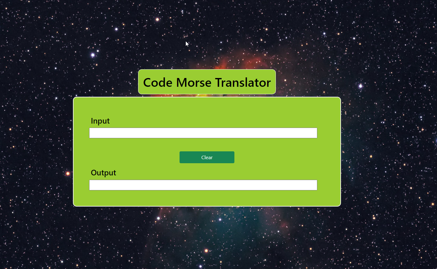 morseCodeTranslator